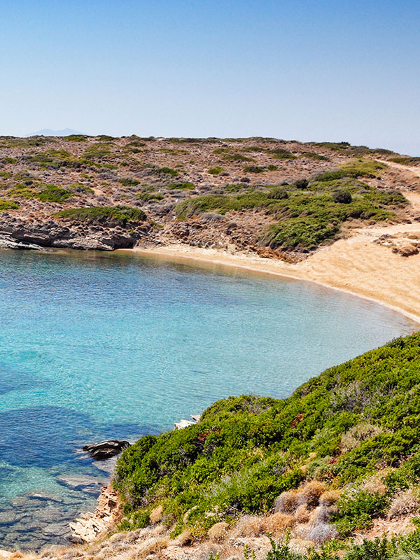 Kolona beach near Batsi