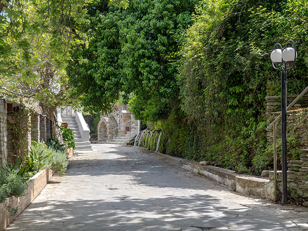 Traditional village on Andros